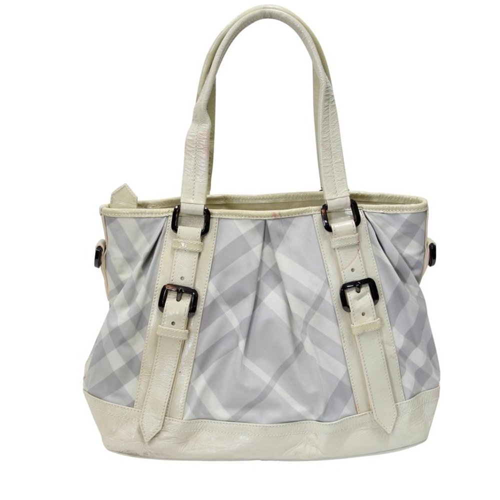 Burberry Patent Leather Victoria Supernova Shoulder Bag BB-0317N-0072